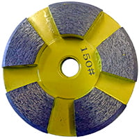 Yellow 150 grit disk