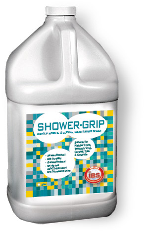 Shower-Grip non-slip sealer bottle
